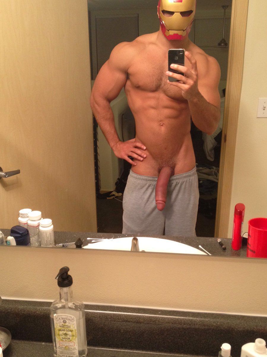 Muscle Selfie Dick Cock