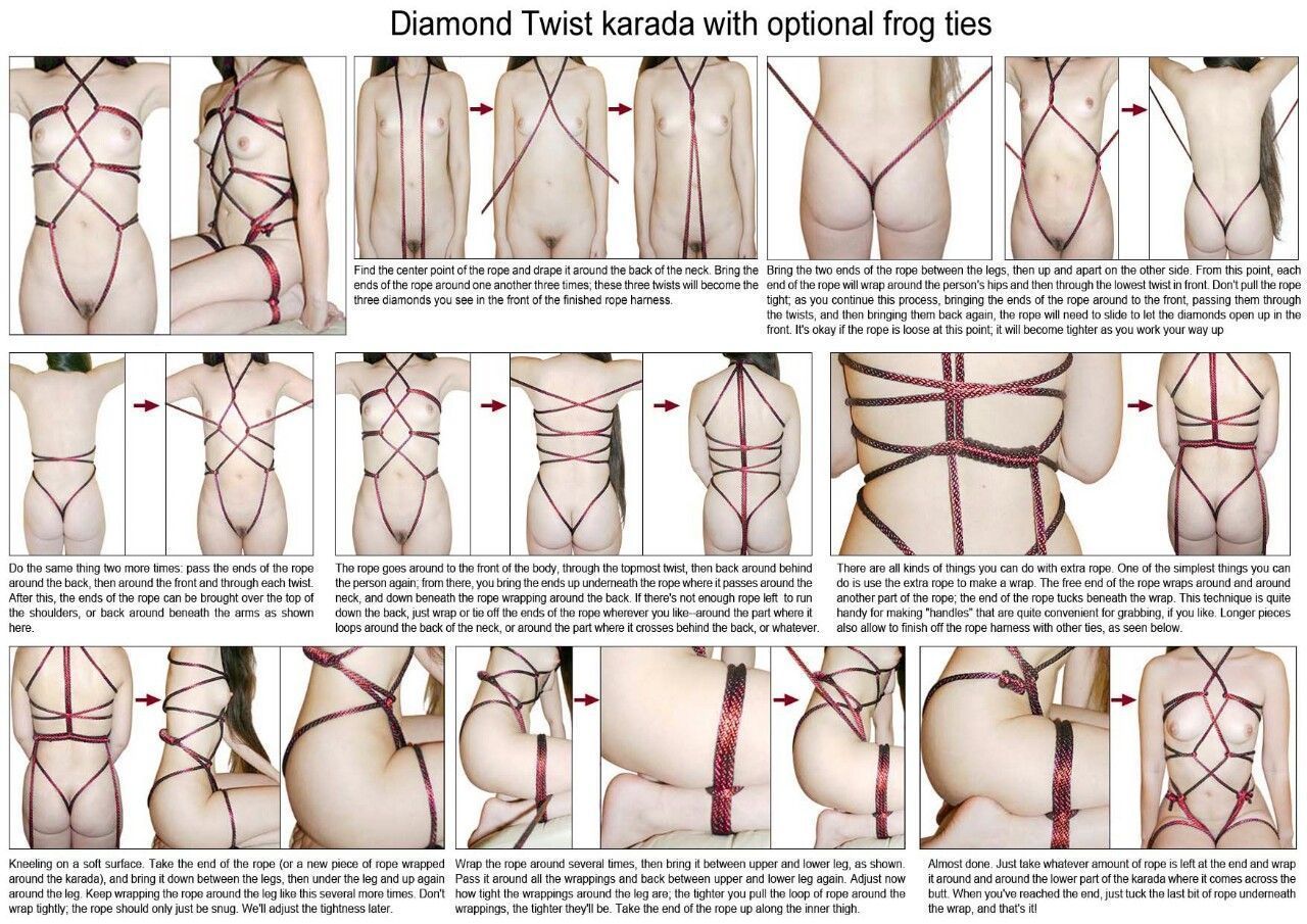 Ropes knots and bondage  photo
