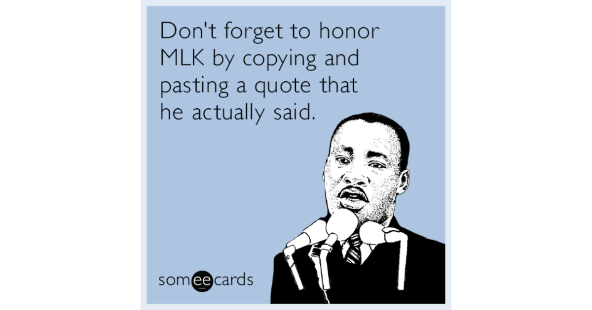 Orbit reccomend Funny martin luther king cards